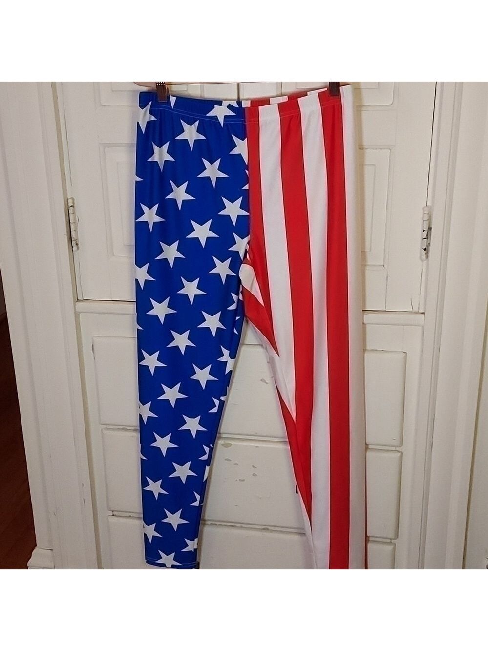 HDE American Flag Leggings
